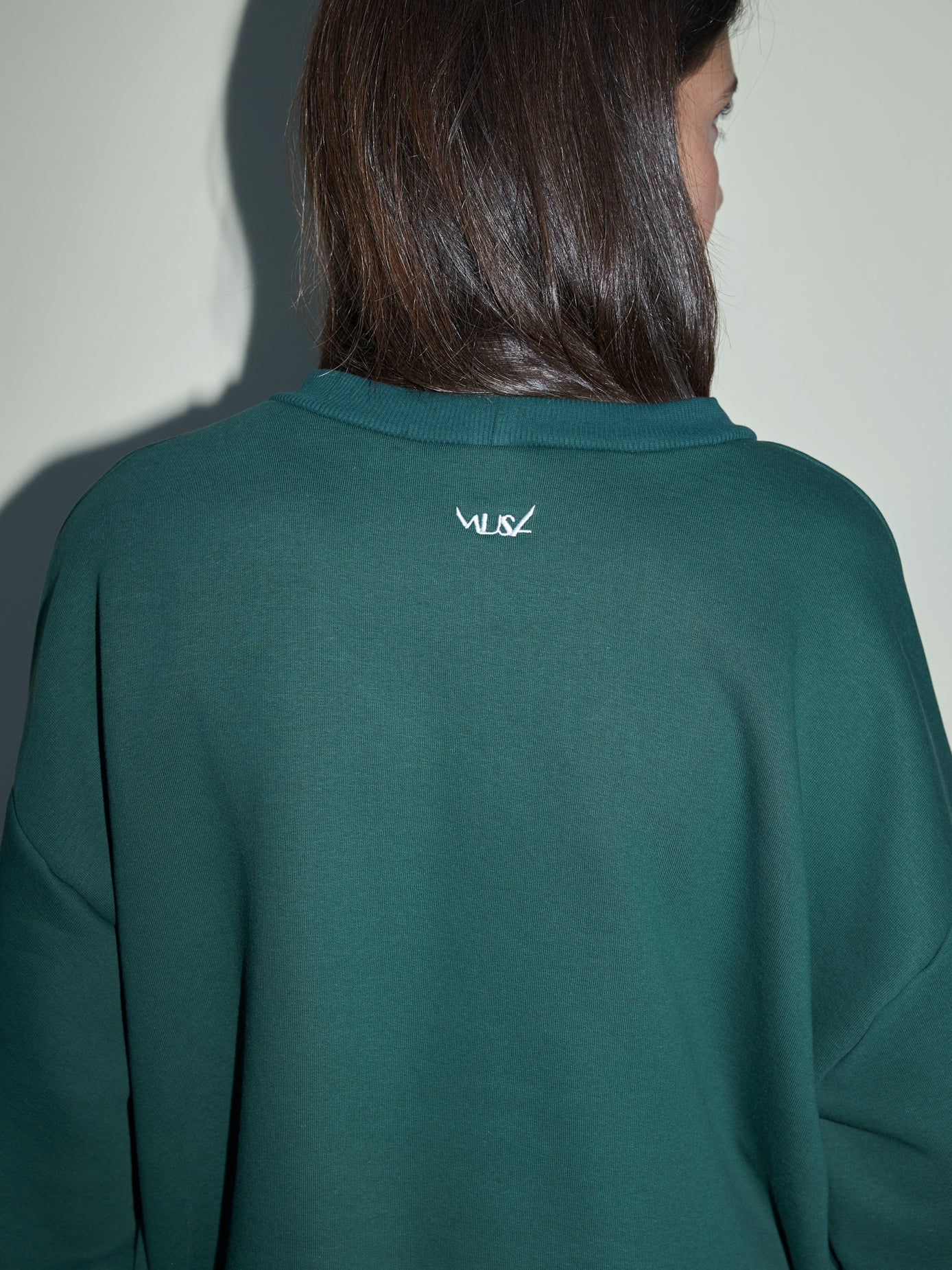 Afesou sweatshirt oversized - Dark Green