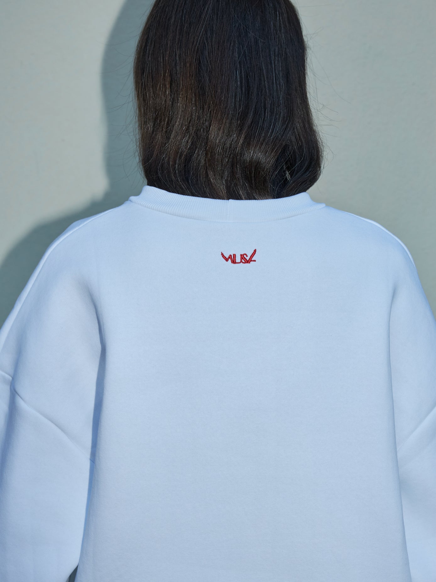 Agaph sweatshirt oversized - White