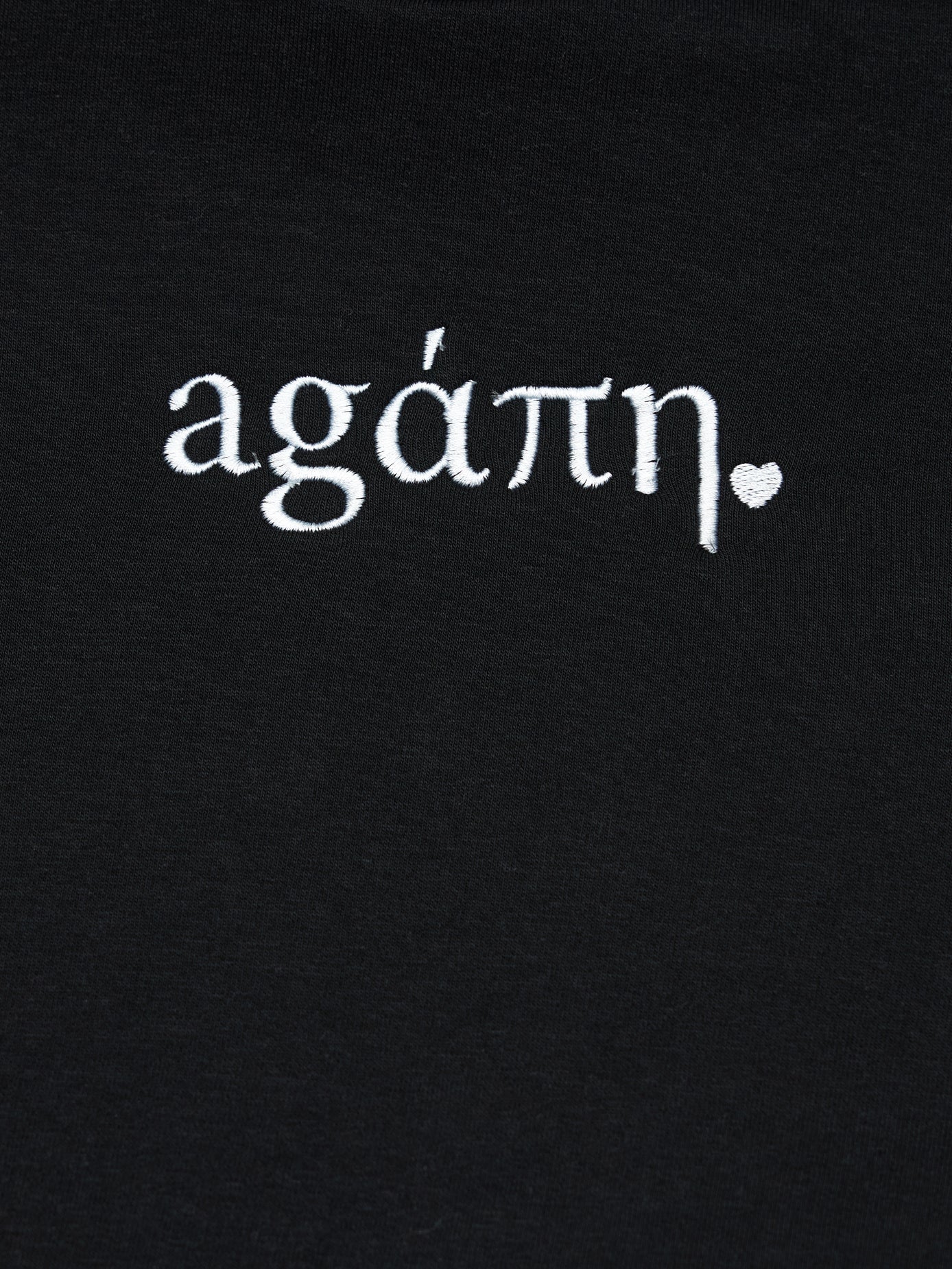 Agaph sweatshirt oversized - Black