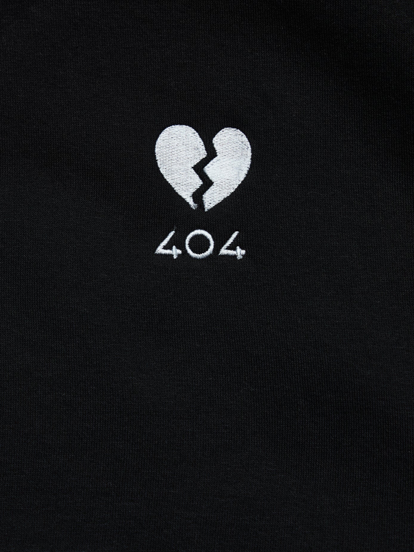 404 sweatshirt - Black