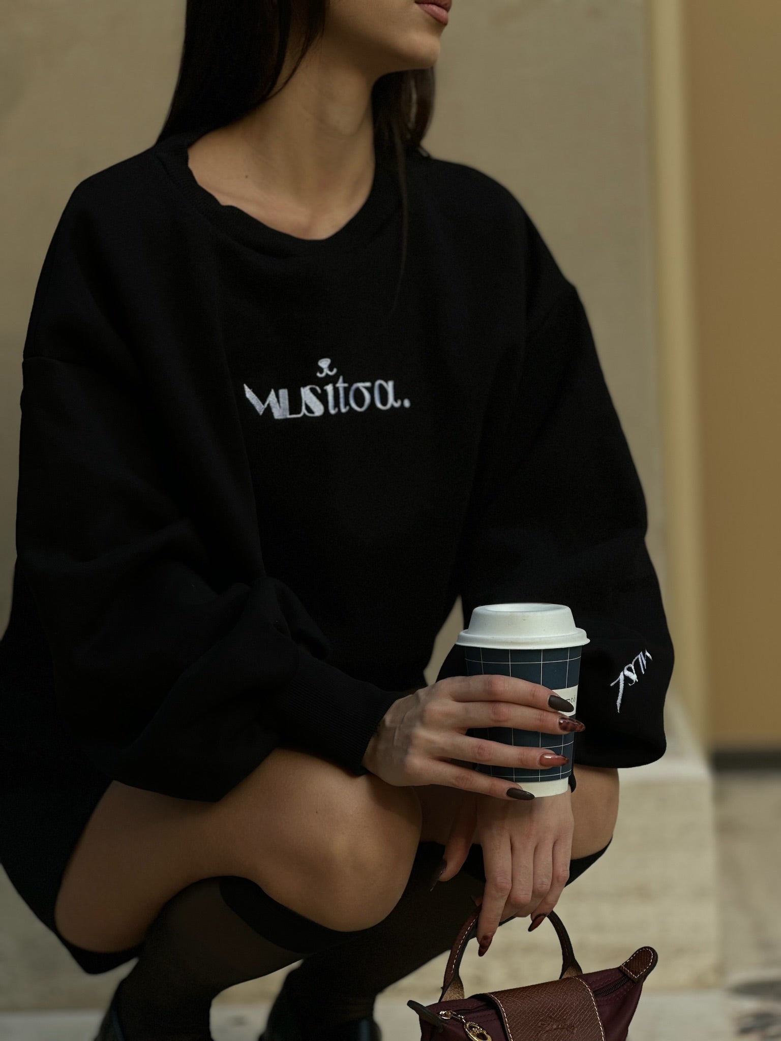 Musitsa sweatshirt-Blk