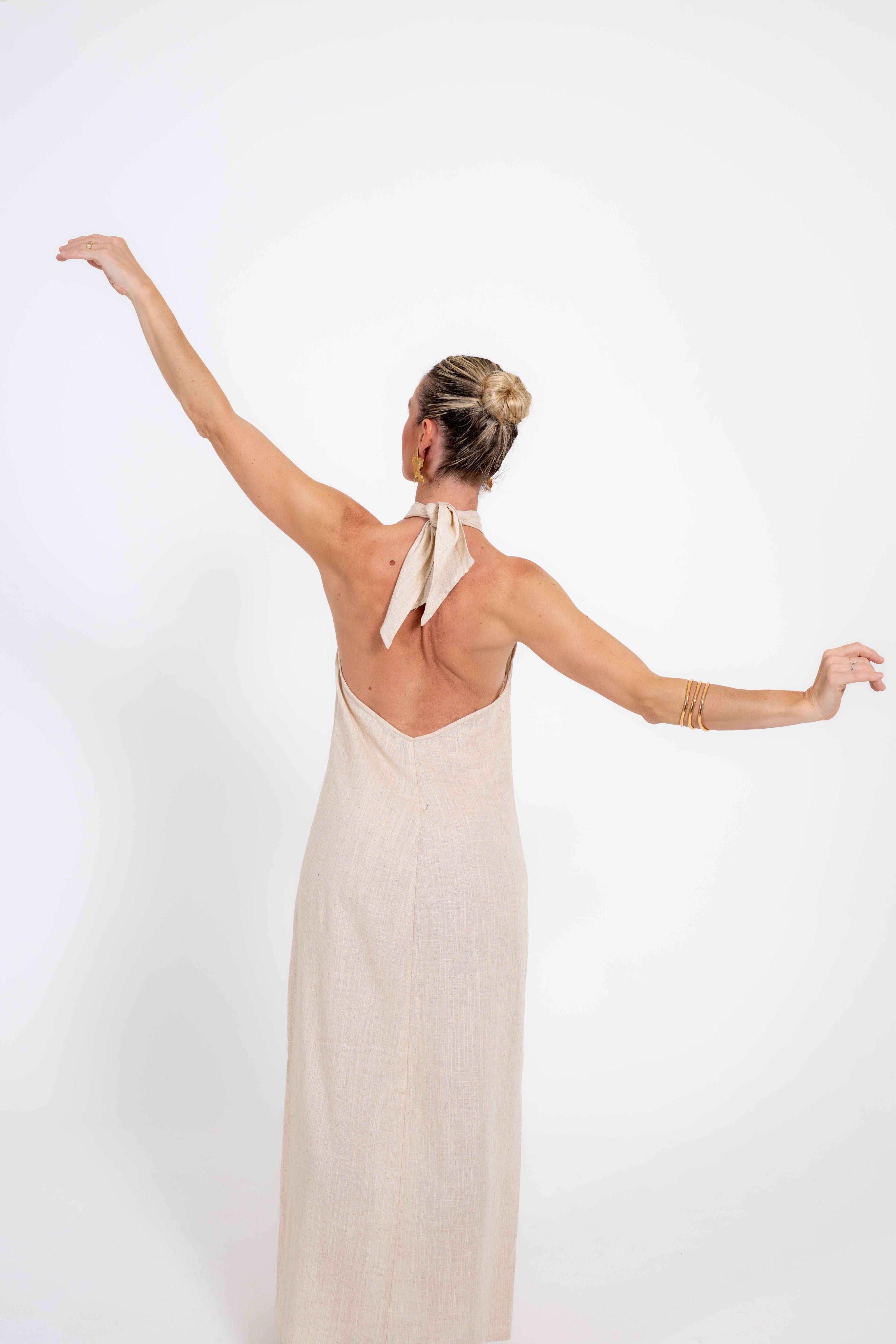 Arabesque Dress- Open back