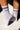 Agaph Unisex Sports Socks- White/Purple