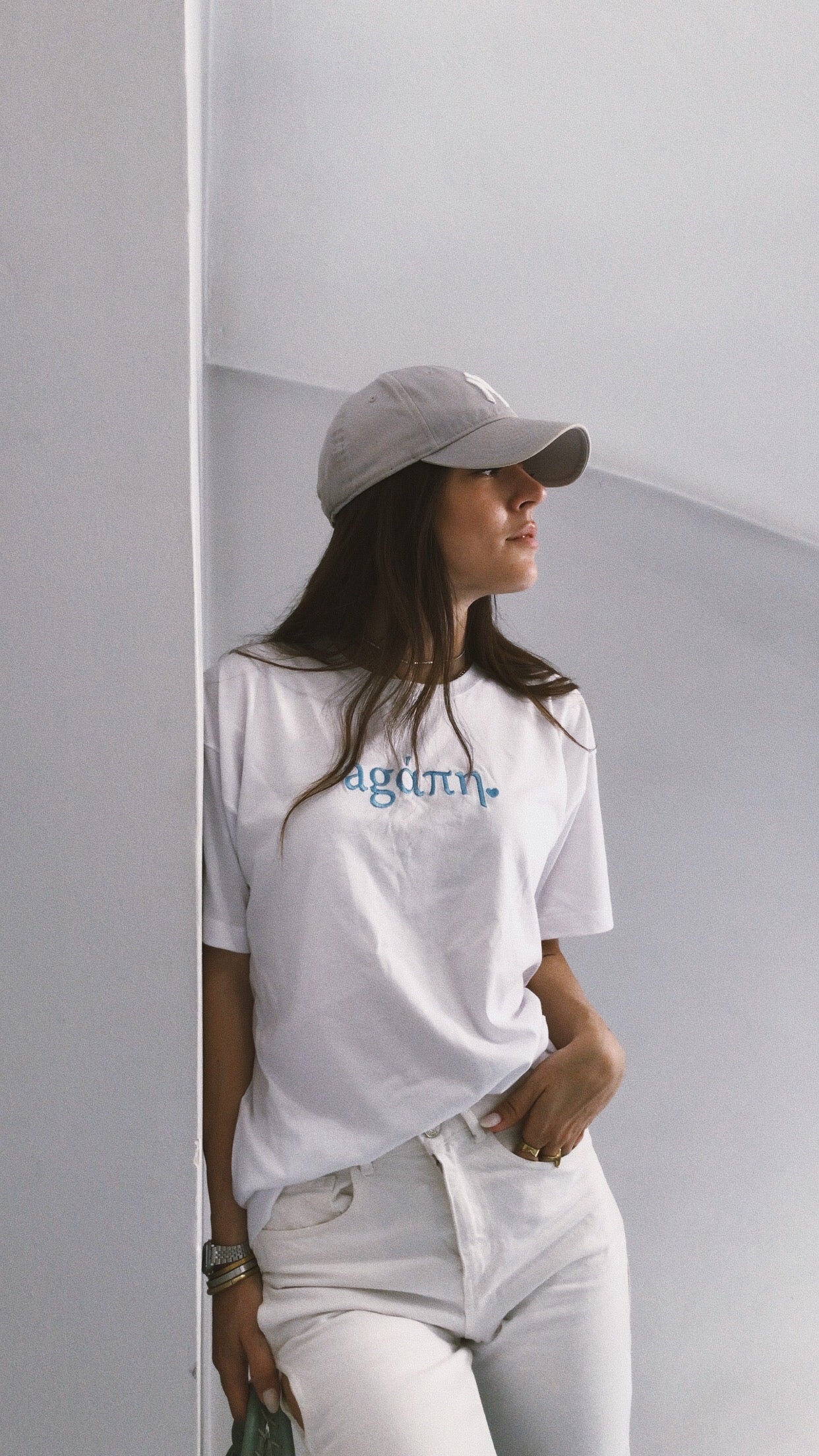 AGAPI- Musa Tee - WHITE