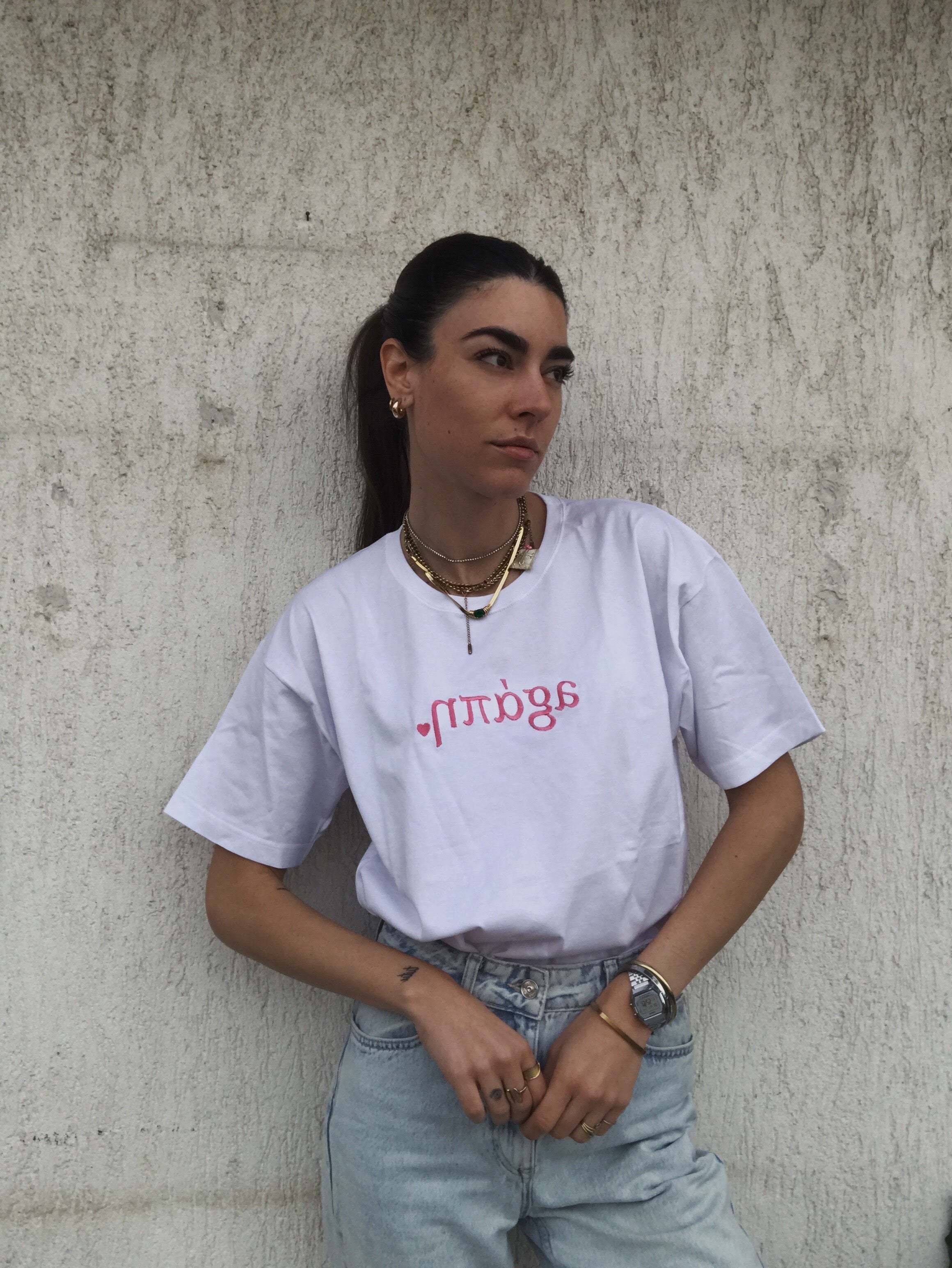 AGAPI- Musa Tee - WHITE