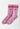 Agaph Unisex Sports Socks- Pink/Red