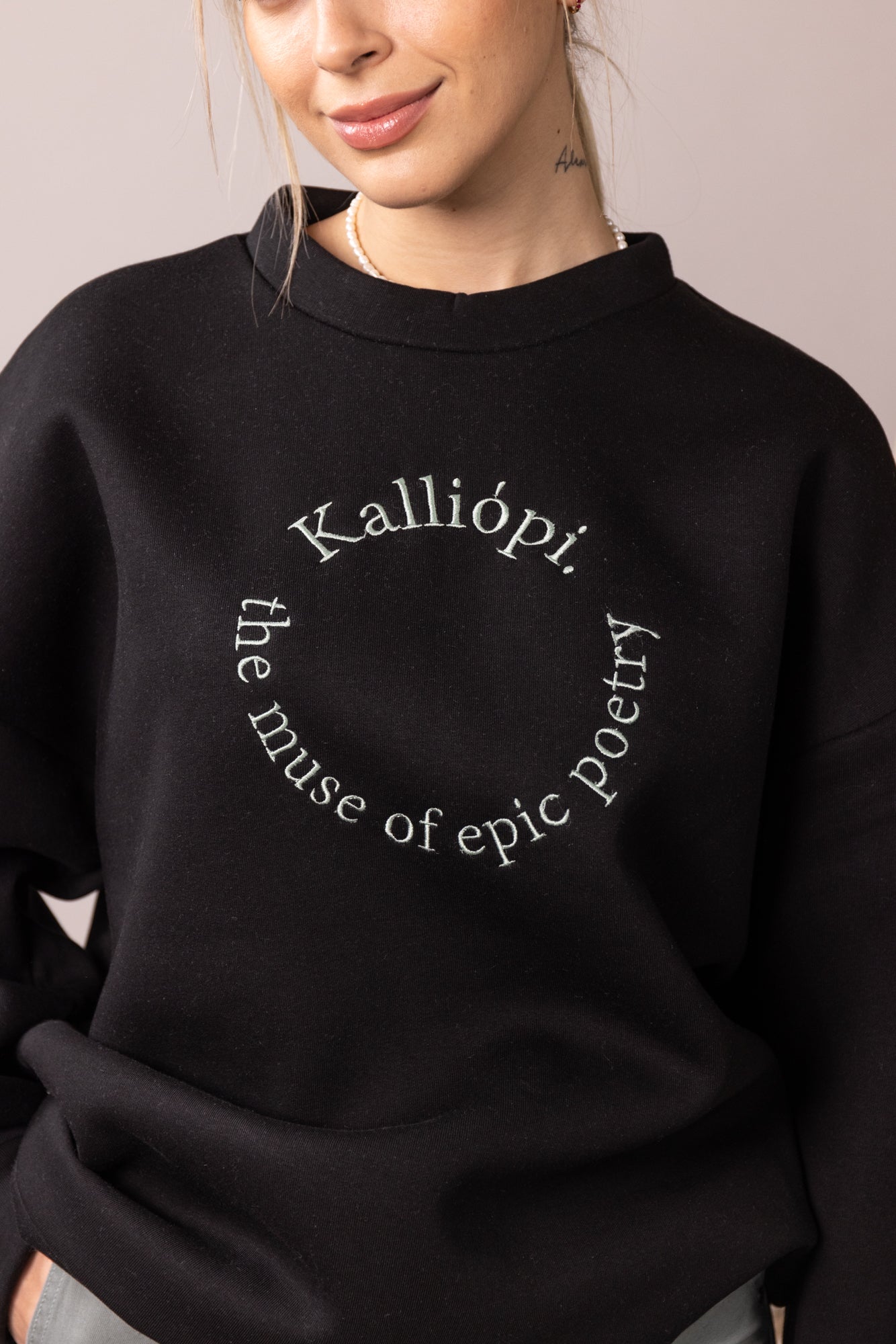 Calliope- Dance Sweatshirt-Black