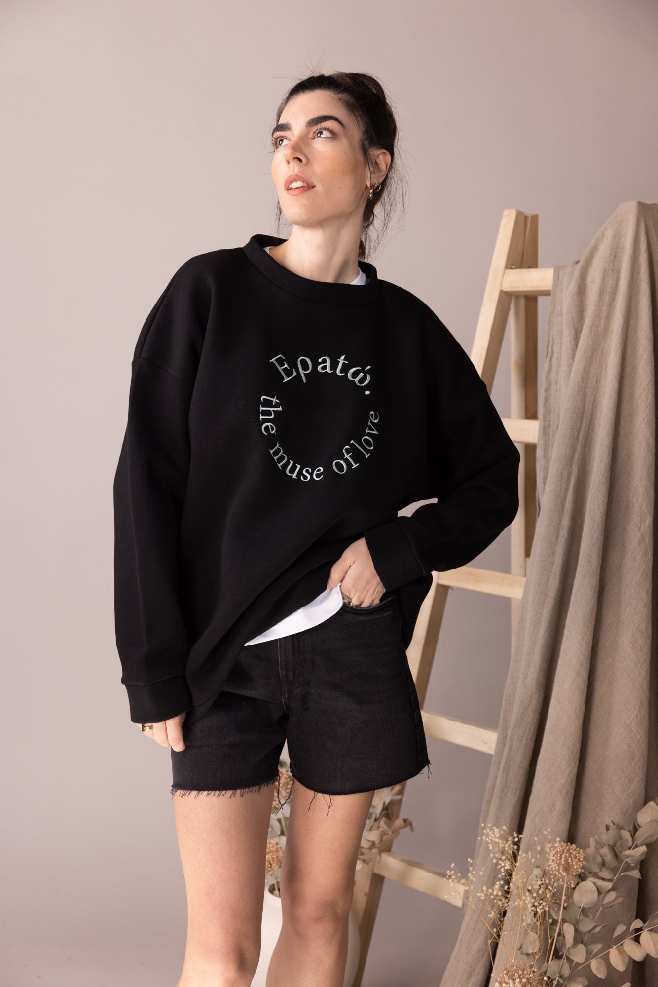 Eratw- Dance Sweatshirt-Black