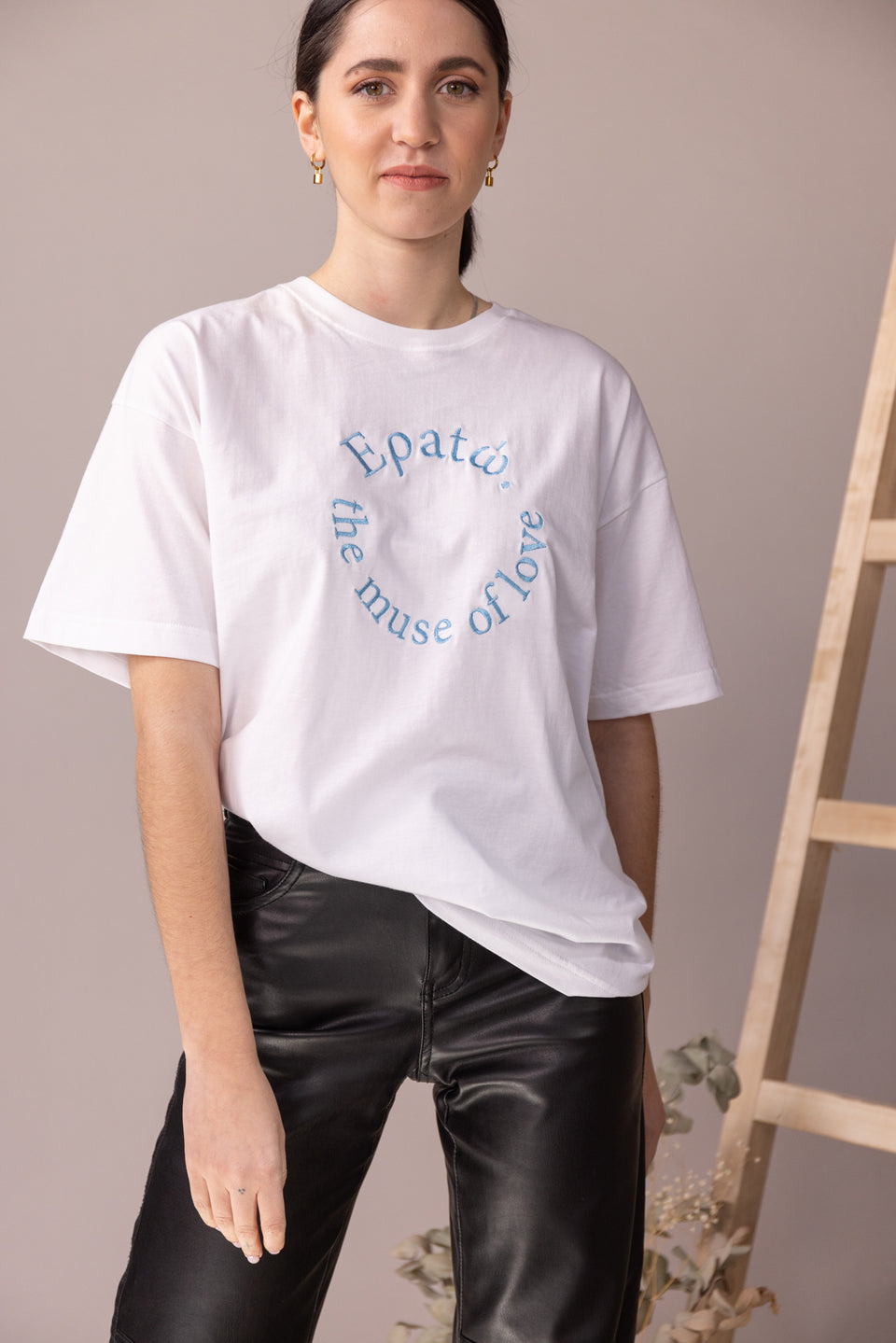 Eratw- Cropped Power Tee - Pink